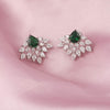 Green With Pear and Marquise Bracket
