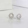 Oval Shape Tops With Double Border and Emerald Centre