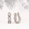 Round Solitaire Hoops
