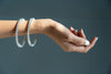 75 Cents Round Diamond Bangle Pair