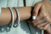 75 Cents Marquise Bangles Pair