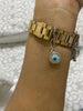 Round Shaped Evil Eye Watch Charm