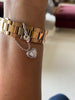 Heart Shaped Watch Charm